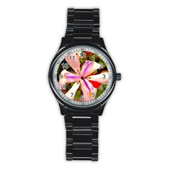 African Iris Sport Metal Watch (black) by sirhowardlee