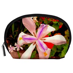 African Iris Accessory Pouch (large) by sirhowardlee