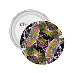 Geometric Grunge Pattern Print 2 25  Button by dflcprints