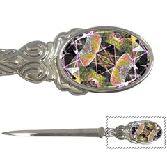 Geometric Grunge Pattern Print Letter Opener by dflcprints