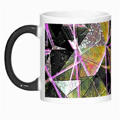 Geometric Grunge Pattern Print Morph Mug by dflcprints