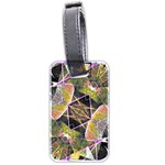 Geometric Grunge Pattern Print Luggage Tag (Two Sides) Front