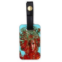 Flower Horizon Luggage Tag (one Side) by icarusismartdesigns