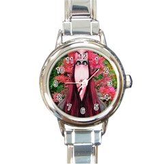 Tree Spirit Round Italian Charm Watch by icarusismartdesigns