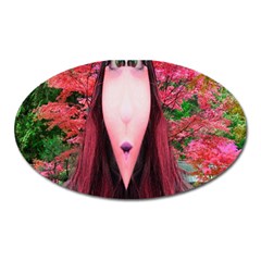 Tree Spirit Magnet (oval) by icarusismartdesigns