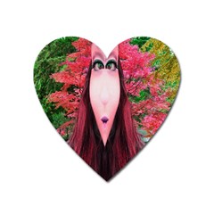 Tree Spirit Magnet (heart) by icarusismartdesigns