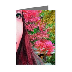 Tree Spirit Mini Greeting Card by icarusismartdesigns