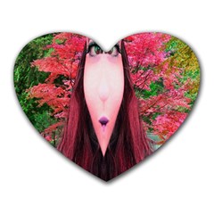 Tree Spirit Mouse Pad (heart) by icarusismartdesigns