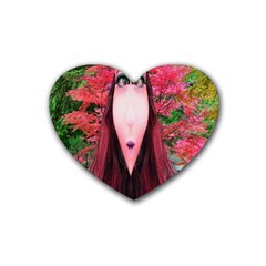 Tree Spirit Drink Coasters 4 Pack (heart)  by icarusismartdesigns