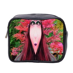 Tree Spirit Mini Travel Toiletry Bag (two Sides) by icarusismartdesigns