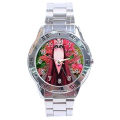 Tree Spirit Stainless Steel Watch by icarusismartdesigns