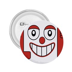 Laughing Out Loud Illustration002 2 25  Button by dflcprints