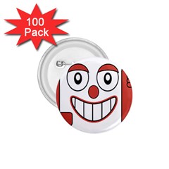 Laughing Out Loud Illustration002 1 75  Button (100 Pack) by dflcprints