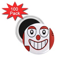 Laughing Out Loud Illustration002 1 75  Button Magnet (100 Pack) by dflcprints