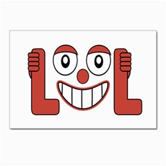 Laughing Out Loud Illustration002 Postcards 5  X 7  (10 Pack) by dflcprints