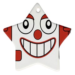 Laughing Out Loud Illustration002 Star Ornament (two Sides) by dflcprints