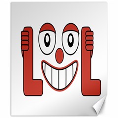 Laughing Out Loud Illustration002 Canvas 8  X 10  (unframed) by dflcprints