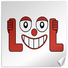 Laughing Out Loud Illustration002 Canvas 20  X 20  (unframed) by dflcprints