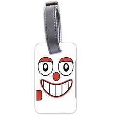 Laughing Out Loud Illustration002 Luggage Tag (one Side) by dflcprints