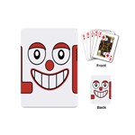 Laughing Out Loud Illustration002 Playing Cards (Mini) Back