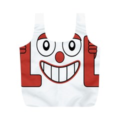 Laughing Out Loud Illustration002 Reusable Bag (m) by dflcprints