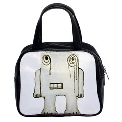 Sad Monster Baby Classic Handbag (two Sides) by dflcprints