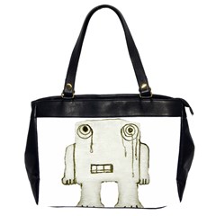 Sad Monster Baby Oversize Office Handbag (two Sides) by dflcprints