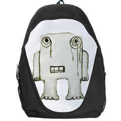 Sad Monster Baby Backpack Bag by dflcprints