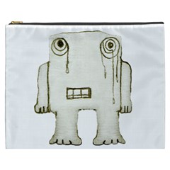 Sad Monster Baby Cosmetic Bag (xxxl) by dflcprints