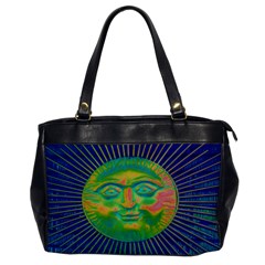 Sun Face Oversize Office Handbag (one Side) by sirhowardlee