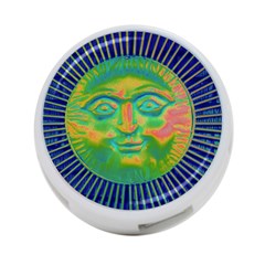 Sun Face 4-port Usb Hub (two Sides) by sirhowardlee