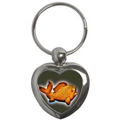 Goldfish Key Chain (heart)