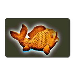 Goldfish Magnet (rectangular) by sirhowardlee