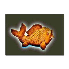 Goldfish A4 Sticker 100 Pack by sirhowardlee