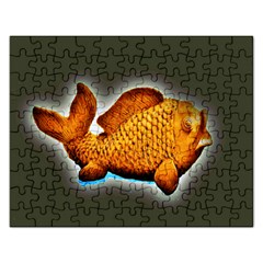 Goldfish Jigsaw Puzzle (rectangle) by sirhowardlee