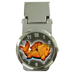 Goldfish Money Clip With Watch by sirhowardlee