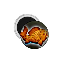 Goldfish 1 75  Button Magnet by sirhowardlee