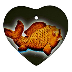 Goldfish Heart Ornament by sirhowardlee