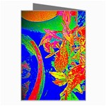 Sun Coleus Enhanced Greeting Card Right