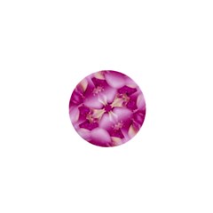 Beauty Pink Abstract Design 1  Mini Button by dflcprints