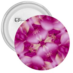 Beauty Pink Abstract Design 3  Button by dflcprints