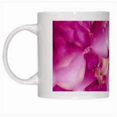 Beauty Pink Abstract Design White Coffee Mug by dflcprints