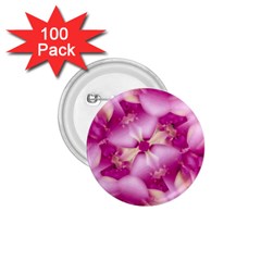 Beauty Pink Abstract Design 1 75  Button (100 Pack) by dflcprints