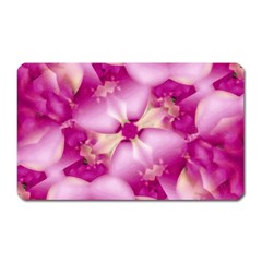 Beauty Pink Abstract Design Magnet (rectangular) by dflcprints