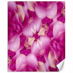 Beauty Pink Abstract Design Canvas 16  X 20  (unframed) by dflcprints