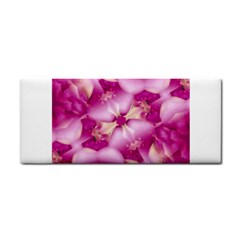 Beauty Pink Abstract Design Hand Towel by dflcprints