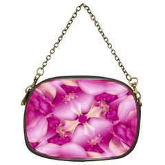 Beauty Pink Abstract Design Chain Purse (one Side) by dflcprints