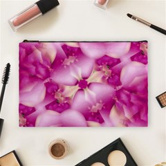 Beauty Pink Abstract Design Cosmetic Bag (large) by dflcprints