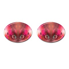 Hypnotized Cufflinks (oval) by icarusismartdesigns