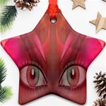 Hypnotized Star Ornament (Two Sides) Front